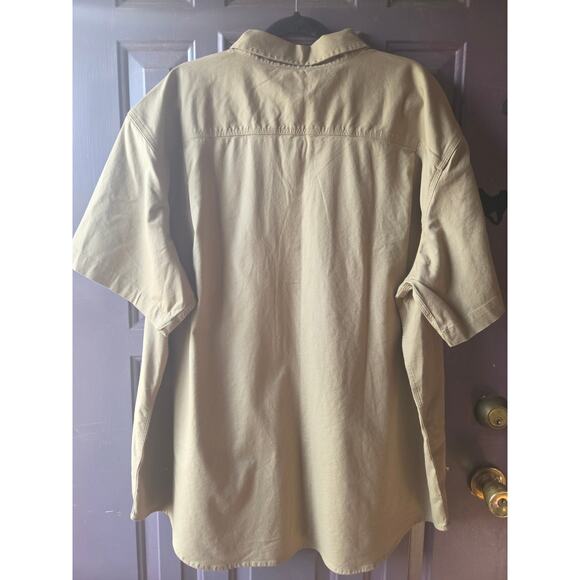 Carhartt Rugged Flex Relaxed Fit Canvas Short Sleeve Shirt Mens Size 3XL NEW!! - Picture 5 of 6